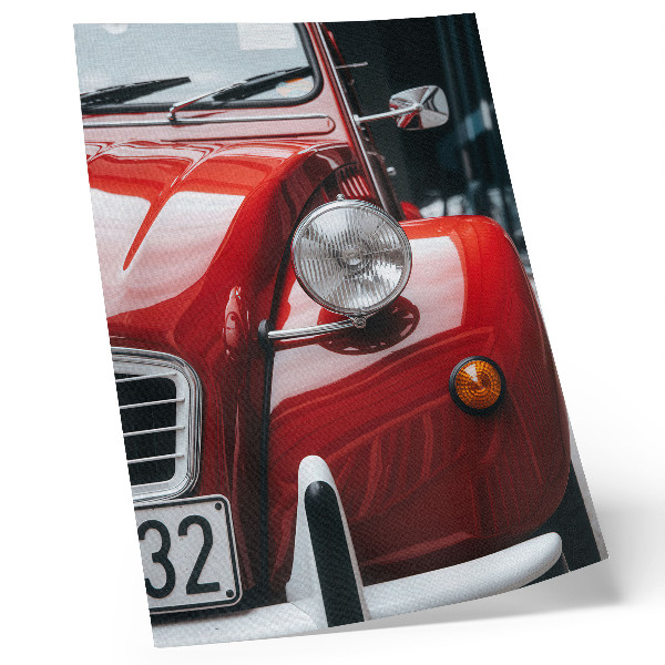 Poster rezistent pentru perete Mașină clasică, detalii expresive, atmosferă retro