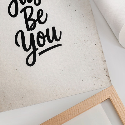 Grafică modernă pe pânză Minimalism, eleganță, motivație, contrast alb-negru