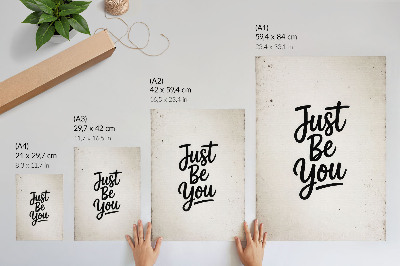 Grafică modernă pe pânză Minimalism, eleganță, motivație, contrast alb-negru