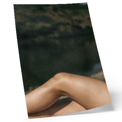 Grafică modernă pe pânză Frumusețe minimalistă într-un cadru natural