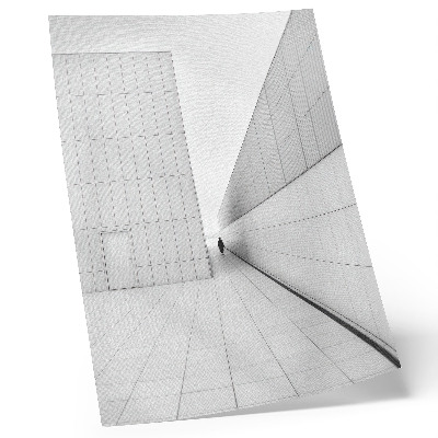 Poster în culori saturate Arhitectură geometrică minimalistă