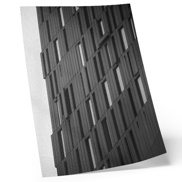 Poster rezistent pentru perete Forme geometrice din grafit într-un stil modern