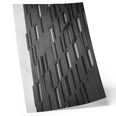 Poster rezistent pentru perete Forme geometrice din grafit într-un stil modern