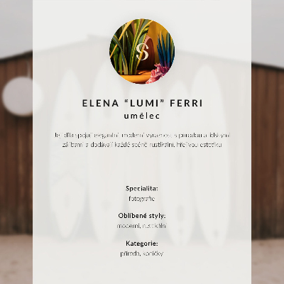 Poster rezistent pentru perete Placi de surf pe perete din lemn, verde delicat