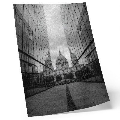 Poster rezistent pentru perete Simetria dintre arhitectura modernă și cea clasică