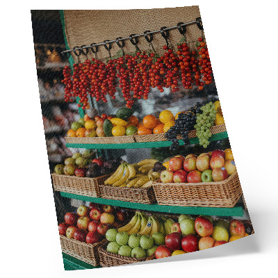 Grafică modernă pe pânză Fructe colorate, aroma tradiției, atmosfera naturii