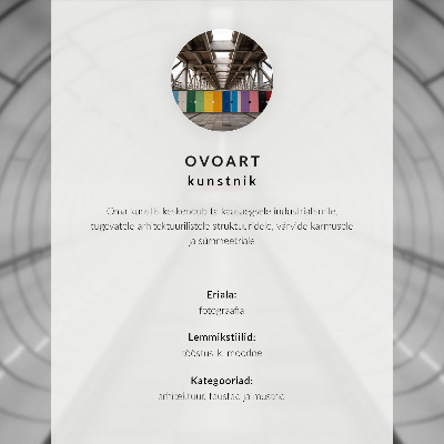 Poster în culori saturate Iluminat modern de tavan în spațiu futurist