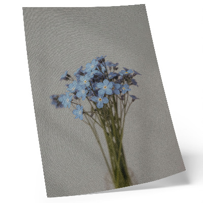 Grafică modernă pe pânză O compoziție florală unică pentru un interior modern