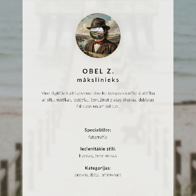 Poster în culori saturate Căsuțe fermecătoare, o mare calmă și munți maiestuoși