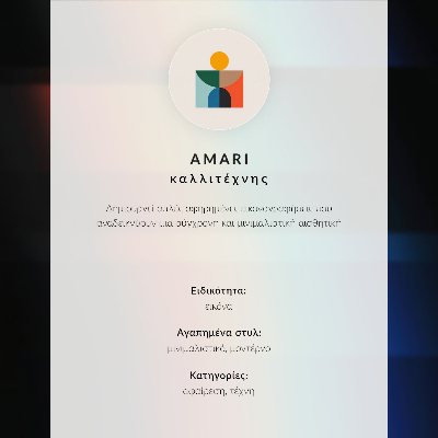 Poster în culori saturate Contraste minimaliste, dinamică, accent roșu