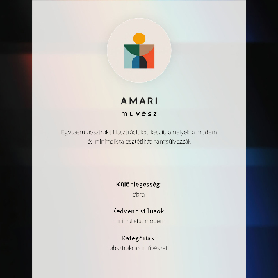 Poster în culori saturate Contraste minimaliste, dinamică, accent roșu