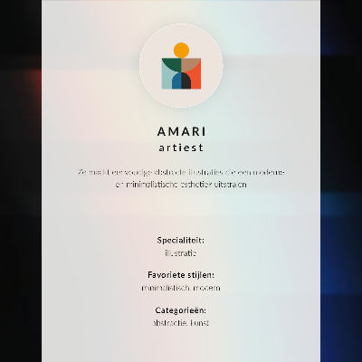 Poster în culori saturate Contraste minimaliste, dinamică, accent roșu