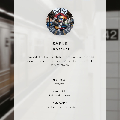 Poster rezistent pentru perete Tren pod modern pisică albastră cer