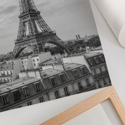 Grafică modernă pe pânză Elegant Turn Eiffel gri perspectivă modernă