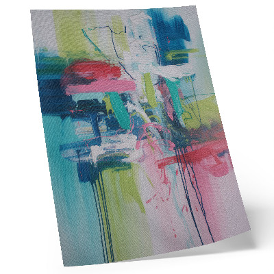 Poster rezistent pentru perete Culori intense, energie, abstracție
