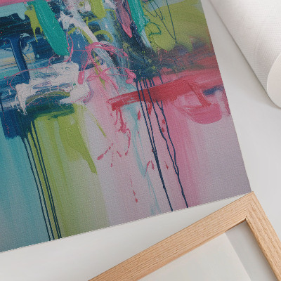Poster rezistent pentru perete Culori intense, energie, abstracție
