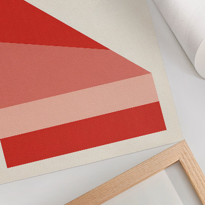 Grafică modernă pe pânză Compoziție geometrică minimalistă modernă