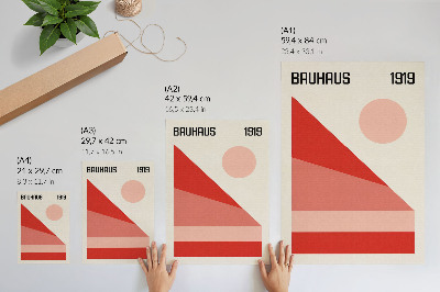 Grafică modernă pe pânză Compoziție geometrică minimalistă modernă