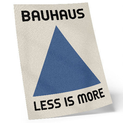 Grafică modernă pe pânză Stilul Bauhaus este dominat de simplitatea geometrică