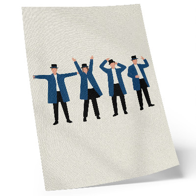 Poster rezistent pentru perete Personaje moderne în stil scandinav