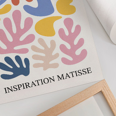 Poster rezistent pentru perete Abstracție colorată cu forme de plante