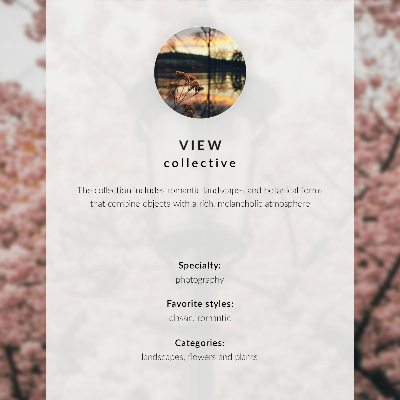 Grafică modernă pe pânză Orașul primăvara este plin de copaci înfloriți și turnuri de biserică