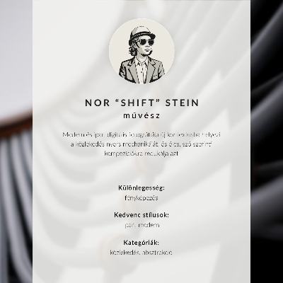 Poster în culori saturate O mașină de curse plină de dinamism pe pistă