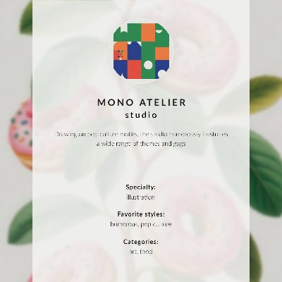 Poster în culori saturate Inscripția GIN TONIC cu elemente verzi și albe