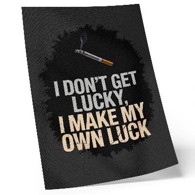 Poster în culori saturate Slogan motivațional: design minimalist