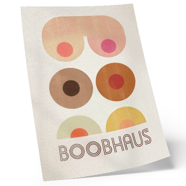 Grafică modernă pe pânză Grafică în stil Boobhaus Bauhaus