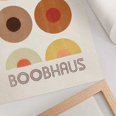 Grafică modernă pe pânză Grafică în stil Boobhaus Bauhaus