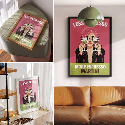 Grafică modernă pe pânză Stil dinamic de culori contrastante Pop Art