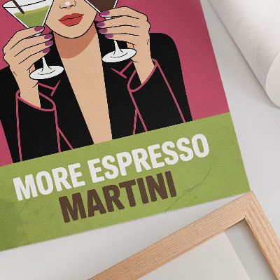 Grafică modernă pe pânză Stil dinamic de culori contrastante Pop Art
