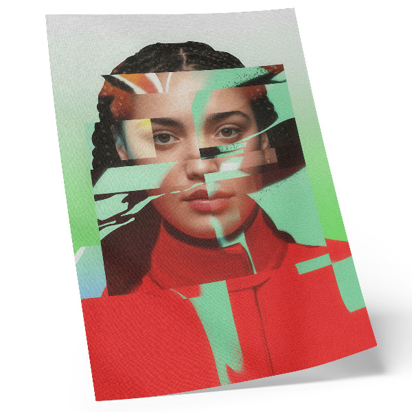Poster rezistent pentru perete Viziune fragmentată asupra modernității artei pop