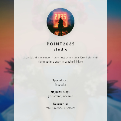 Poster în culori saturate Pahar de cocktail Elegance cu cireșe roșii