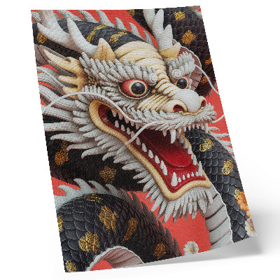Poster rezistent pentru perete Dragon decorativ cu detalii complexe