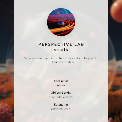 Poster în culori saturate Valuri colorate pe o figură futuristă