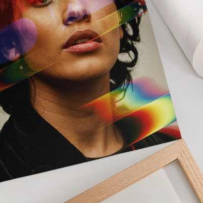 Poster în culori saturate Accente colorate, modernitate intensă, dinamică