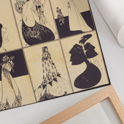 Poster rezistent pentru perete Panel de Aubrey Vincent Beardsley