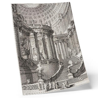 Grafică modernă pe pânză Templul antic – Giovanni Battista Piranesi