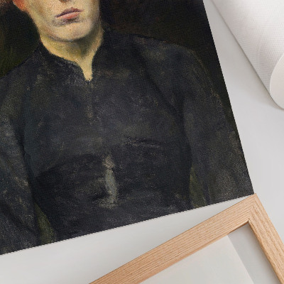 Poster în culori saturate Carmen (cca. 1884) pictură de înaltă rezoluție de Henri de Toulouse-Lautrec
