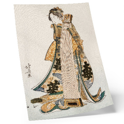 Grafică modernă pe pânză Hokusai japonez (1760-1849) în stil vintage ukiyo-e
