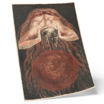 Poster în culori saturate Prima Carte a lui Urizen, tăblița 16 (Bentley 17)