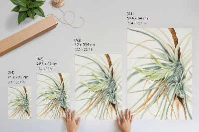 Poster rezistent pentru perete Ananas sălbatic (Tillandsia fasciculata) (1921) de Mary Vaux Walcott