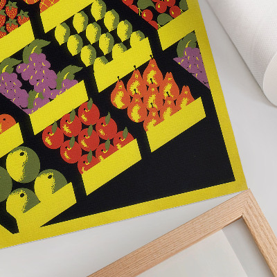 Poster rezistent pentru perete Magazinul de fructe (1936) – de Federal Art Project