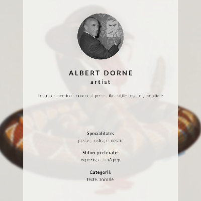 Poster rezistent pentru perete Afiș cu șarpe (1944) de Albert Dorne
