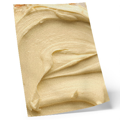 Poster în culori saturate Masă cremoasă cu o consistență fină