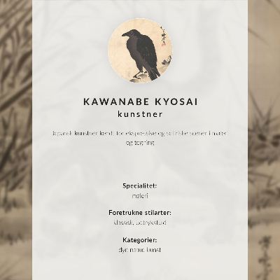 Poster în culori saturate Pisica prinde o broască de Kawanabe Kyosai