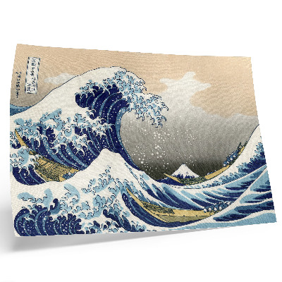 Poster pentru perete Marele Val de lângă Kanagawa (1760–1849) de Hokusai – Imprimeu japonez ukiyo-e pe lemn