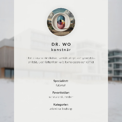 Poster Pod minimalist, arhitectură rectilinie